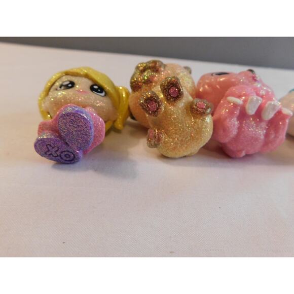 Tic Tac Toy XOXO Lot of 7 Glitter Friends - Picture 10 of 11